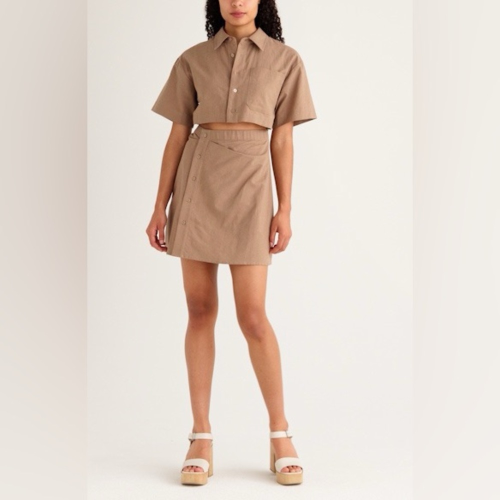 Moon River Linen Dress